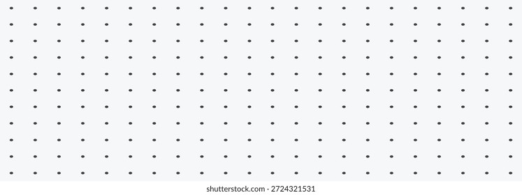Peg Board perforierte Textur Hintergrundmaterial mit runden Löchern nahtlose Muster Board Vektorgrafik. Wandstruktur für Werkbänke.