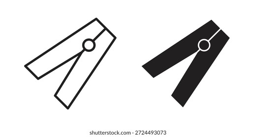 Ilustración de icono de clavija, Vector de línea delgada, signo de Diseño web,