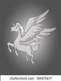 Pegasus Cartoon