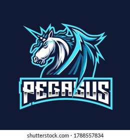 The Pegasus Esport Logo Template