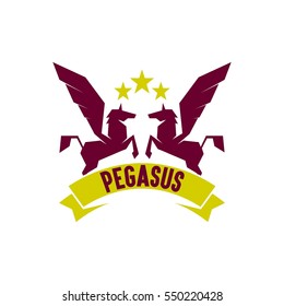 Pegasus, Flying horse logo design