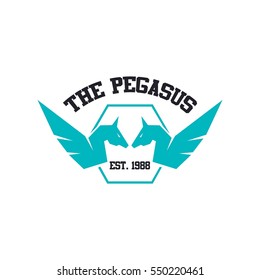 Pegasus, Flying horse logo design