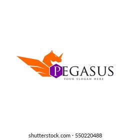 Pegasus, Flying horse logo design