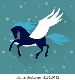 Pegasus horse background