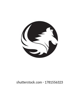 Pegasus icon and symbol vector illustration