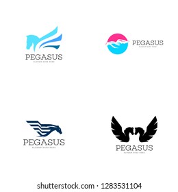 Pegasus Logo Design