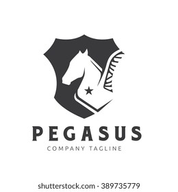 Pegasus logo Template