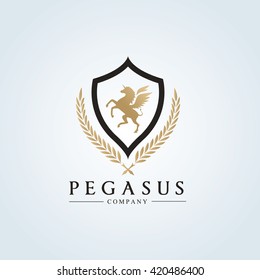 Pegasus Logo Template