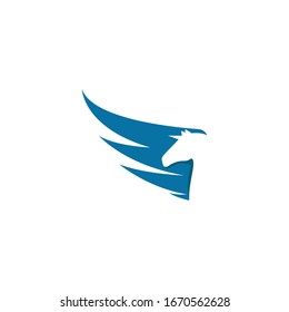 Pegasus logo vector illustration template