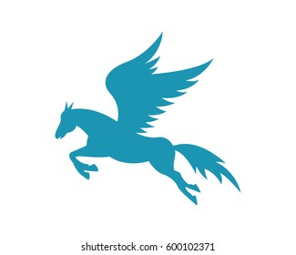 Pegasus Vector Logo Template