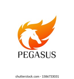 Pegasus Vector Logo Template creative graphic design