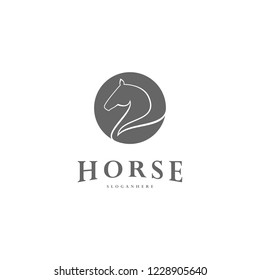 Pegasus Vector Logo Template. Horse logo template