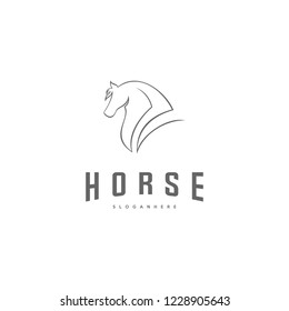 Pegasus Vector Logo Template. Horse logo template