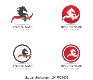 Pegasus Vector Logo Template vector illustration
