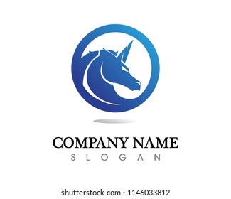 Pegasus Vector Logo Template vector illustration
