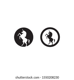 Pegasus Vector Logo Template vector illustration