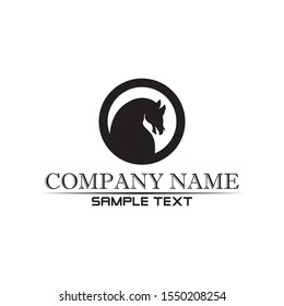 Pegasus Vector Logo Template vector illustration
