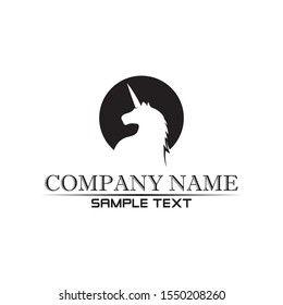 Pegasus Vector Logo Template vector illustration
