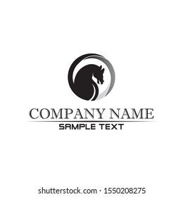 Pegasus Vector Logo Template vector illustration