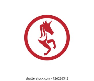 Pegasus Vector Logo Template vector illustration
