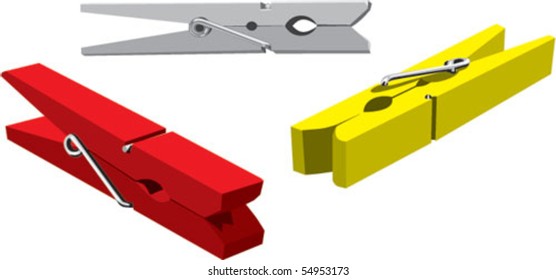 pegs vector color