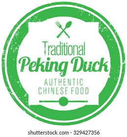 peking duck stamp