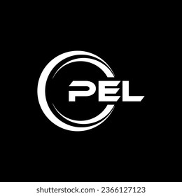 PEL Letter Logo Design, Inspiration for a Unique Identity. Modern Elegance and Creative Design. Watermark Your Success with the Striking this Logo.