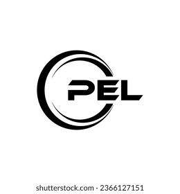 PEL Letter Logo Design, Inspiration for a Unique Identity. Modern Elegance and Creative Design. Watermark Your Success with the Striking this Logo.