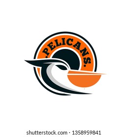 Pelican Bird Logo Design