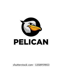 Pelican Bird Logo Design