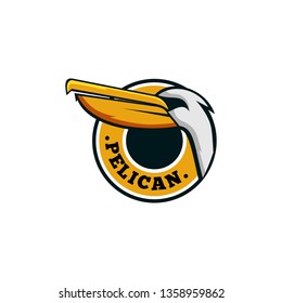 Pelican Bird Logo Design