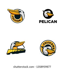 Pelican Bird Logo Design