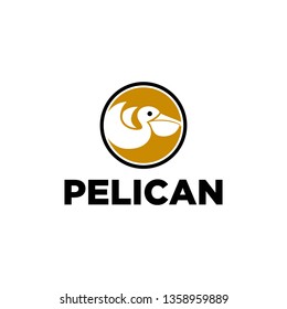 Pelican Bird Logo Design