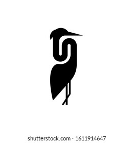 Pelican Bird Logo Design Inspiration, abstract design vector template.illustration.