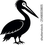 Pelican Bird Vector art illustration 