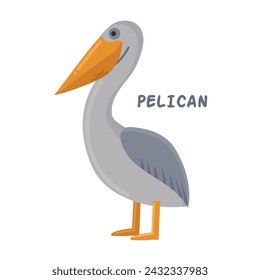 Pelican icon clipart avatar logotype isolated vector illustration