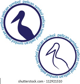 pelican logo outline