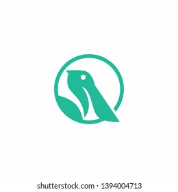 Pelican Logo Template Stock Vector