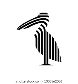 pelican logo vector