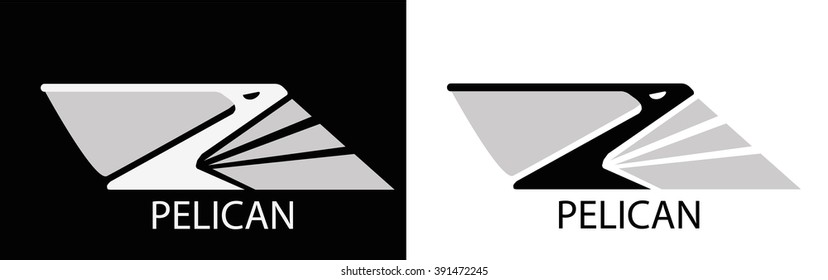 Pelican Logo Vector