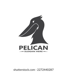 Pelican Simple Logo Vector Illustration
