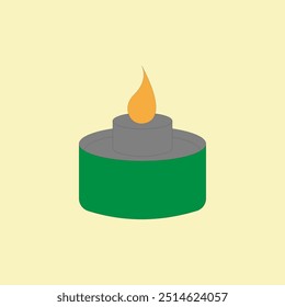Pelita, Oil Lamp vector illustration. Light of ramadan. Decoration during  celebration Hari Raya Aidilfitri.