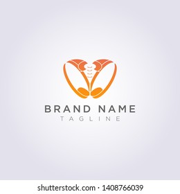 Pelvic bone logo for your Business or Brand.