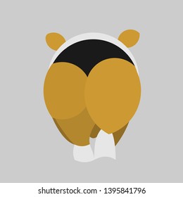 Pembroke Welsh Corgi butt logo