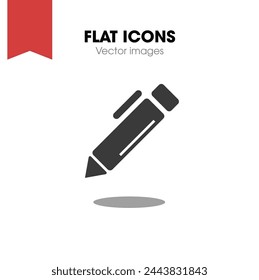 pen alt Icon. Flat style design isolated on white background. Vector illustration
