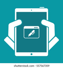 Pen and application for creative design or text writing