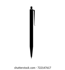 Pen black icon .