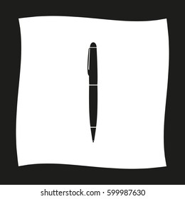 pen - black   vector icon