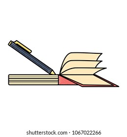 pen and book icon