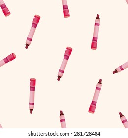 pen , cartoon seamless pattern background